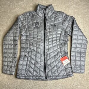 NEW‎ Women's The North Face Small Thermoball Trek Jacket Grey Full Zip